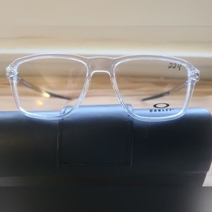 NEW & AUTHENTIC OAKLEY FRAME MODEL OX8166, SIZE  54-16-140, COLOR CLEAR POLISH